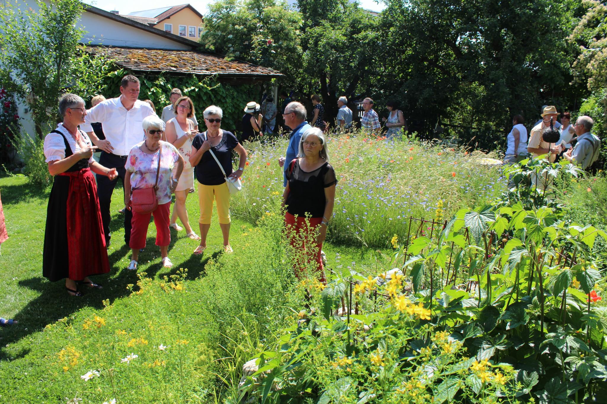 Auftakt zum "Tag der offenen Gartentür 2019" in Mühlhausen Mein