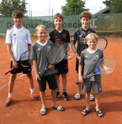 Kinder Tennis beim TC Mühlhausen